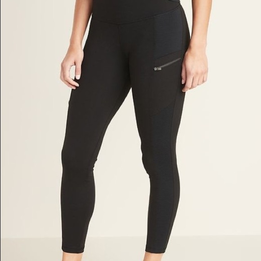 Old Navy Street Leggings Zipper Pocket